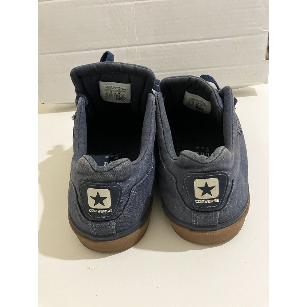 Converse Men's Size 10 Breakpoint Pro Ox  Blue & brown Gum Soles skate Sneakers - Picture 4 of 8